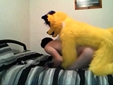 Skinny Twink Fucked By Mascot