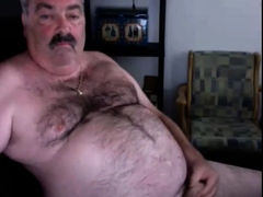 grandpa cum on cam