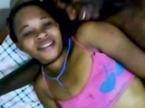 African Couple Homemade Selfie Sex