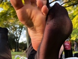 Black Amateur Explore Hot Foot Fetish