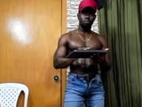 Solo Black Gay Masturbation Jerk Off
