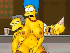 Marge Simpson mature whore