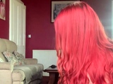 Redhead webcam girl turn to real horny on the show