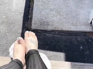 Amateur Trampling brings you Foot Fetish xxx mov