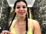 Hottest brunette solo webcam masturbation 2