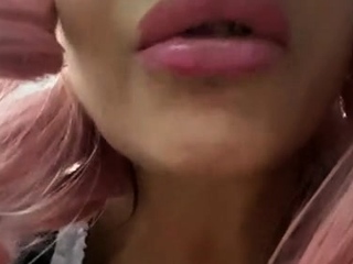 Amateur redhead MILF has facial