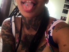 Big tit amateur sucks and tit fucks a big cock