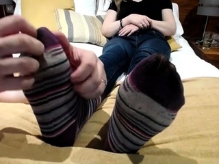 MistressMStudios – Foot Tickling in Socks