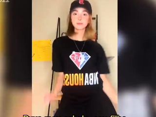 Blonde teen in solo action with her pussy