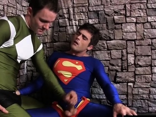 Sub Lance Hart Moans From Cameron Kincade Intense Handjob