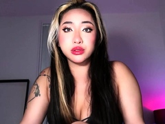 Big boobed Memphis masturbates in a bodystocking