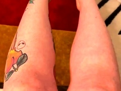 Hot amateur european foot and pantyhose fetish