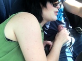 Brunette hookup amateur blowjob and dirtytalk sexdate