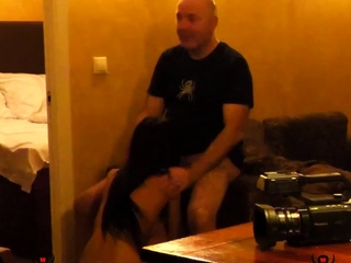 Amateur MILF blowjob cumshot