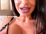 Big boobs milf masturbates with her dildo