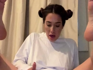 Amateur blondie solo anal masturbation