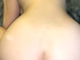 Perfect ass brunette sucing and banging POV