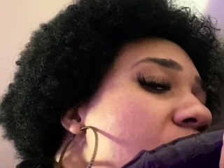 Big Cock Guy Licking And Fucking Ebony Pussy