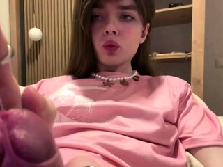 Amateur Solo Shemale Masturbation