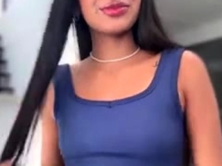 Hottest brunette solo webcam masturbation 2