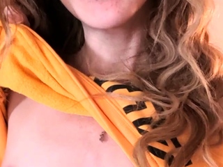 Small titted brunette amateur anal nailed at home