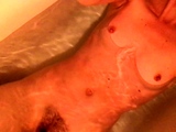 Amateur shower and masturbation
