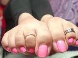 Mila P aka milaap OnlyFans - Jelly Flip Flop Dangling Who