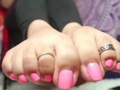 Mila P aka milaap OnlyFans - Jelly Flip Flop Dangling Who