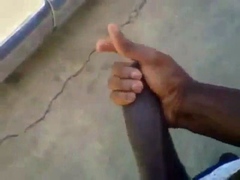 huge-black-cock-masturbating-and-cumming-outdoors