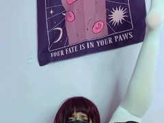 Amateur close up ass toying