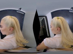 German blonde babe POV fuck