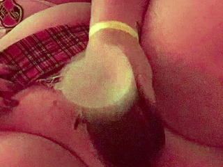 Beautiful Sonya having a horny solo toy masturbation