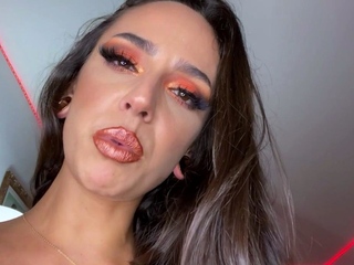 Tattoed Amateur Webcam Girl Hot Dildo Action Masturbation