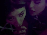 Great amateur video of Brunette POV oral sex