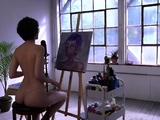 Quiet Creative ASMR - Painting A Woman In the Nude