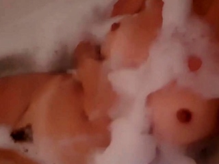 German Teen's Bathtub Masturbation ASMR