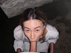 Wild ravage in the rain with scorching mummy on first date,