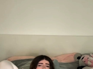 Adrianna Savu schoolgirl cosplay - sloppy chat and spanking!