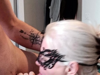 In the end I poured it on his face