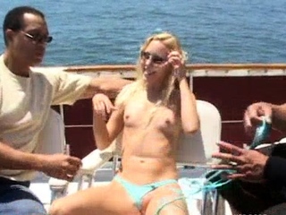 Blonde Blowjob Outdoor